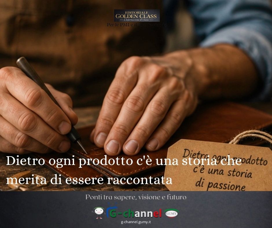 Dietro ogni prodotto c'è una storia che merita di essere raccontata